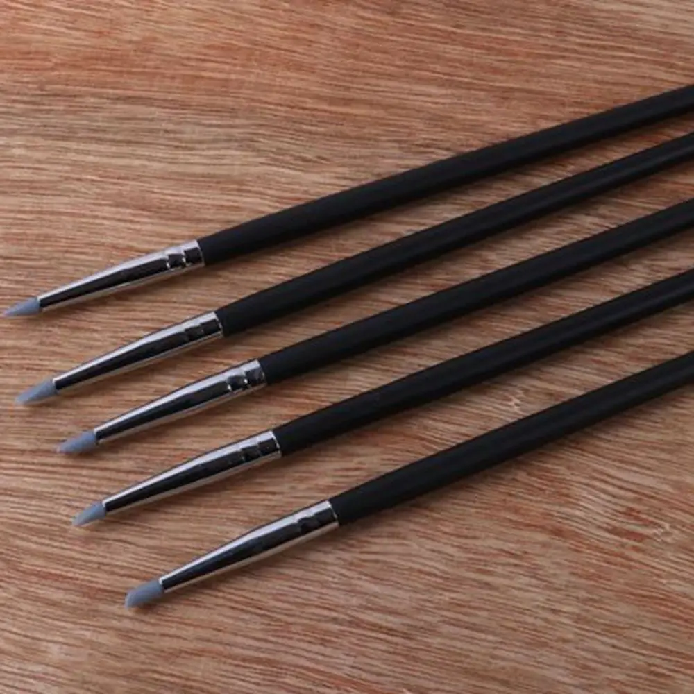 Portable Professional Teeth Care Silicone Teeth Tools Dental Shaping Porcelain Dental Resin Brush Pens #5