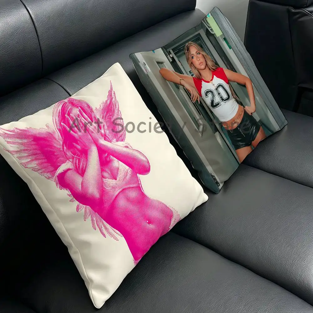 T-Tate Singer M-Mcrae Anime Celebrity Merchandise All-Match Printed Pillow Case Sofa Car Office Room Decoration Protector