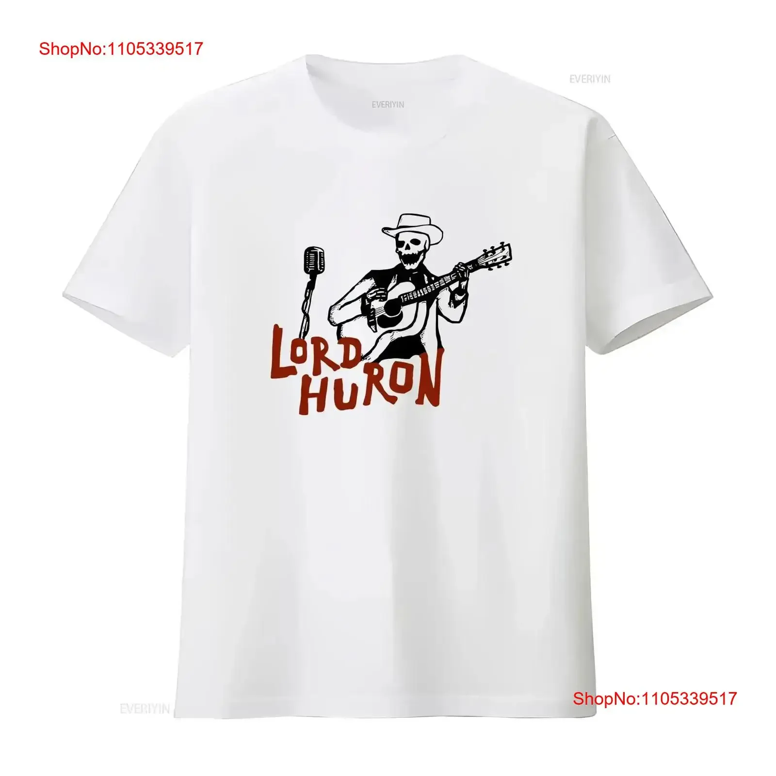 vintage lord huron T Shirt new long sleeves Washed Stylish Soft Stretched designer clothes Versatile streetwear vintage Washed