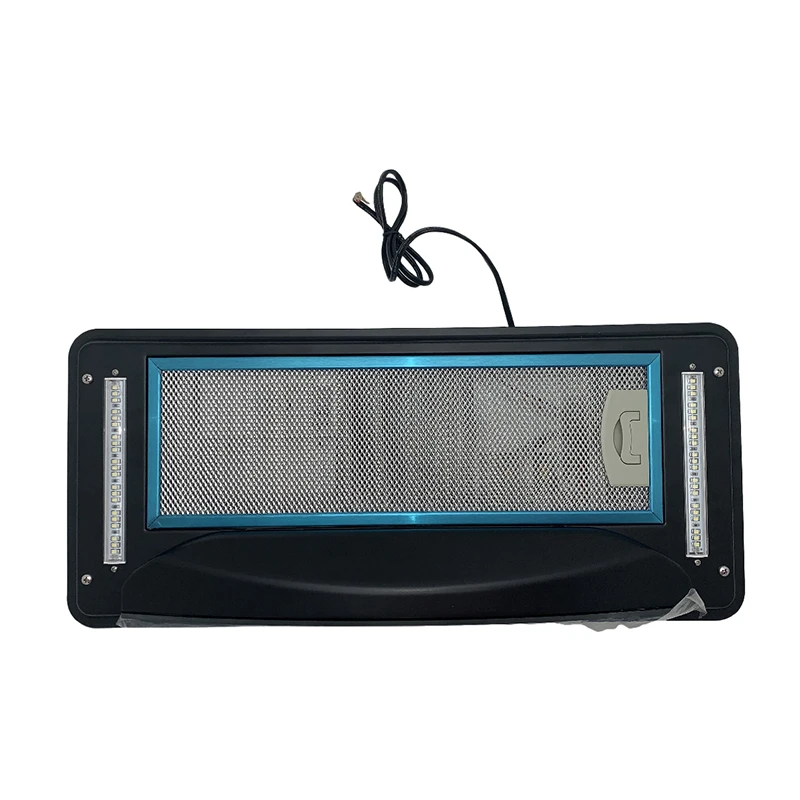 

RV Accessories 12V Car Kitchen Range Hood Touch Switch With LED Light Removable For Cleaning Motorhome Camper Range Hood