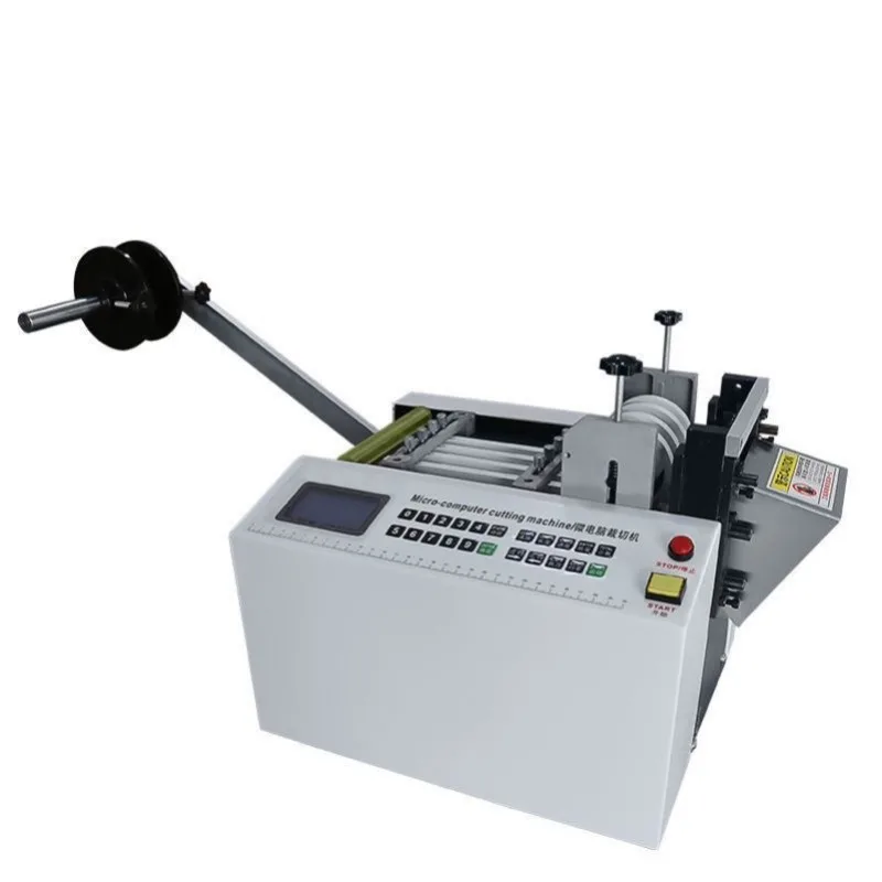 

Computer Controlled Heat Shrinkable Pipe Cutting Machine for PVC Silicone Tubing Professional Automatic Tube Cutter for