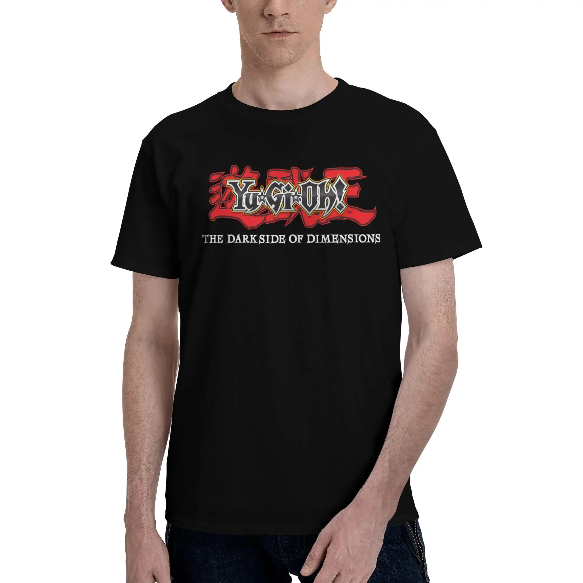 YU GI OH Hong Kong Style Reversible T-shirtAmerican Retro Short Sleeve