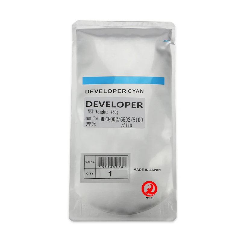 D074-9640 450g 600g Developer Powder do Ricoh Pro C651 C751 MP C8002 C6502 C5110 C5100 C7100 C7501 C6501 C9100 C9110