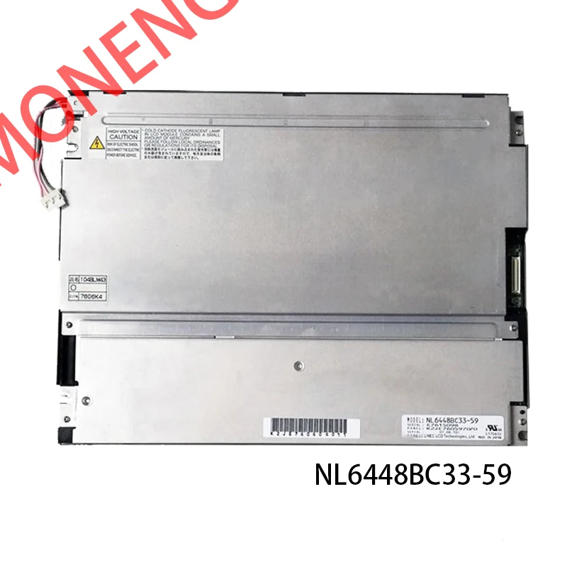 Imagem -02 - Painel Lcd Original para Nec Nl6448bc3346 Nl6448bc3353 Nl6448bc33-46 Nl6448bc33-46 Nl6448bc33-59 Nl6448bc33-59d 640x480 104 Polegadas