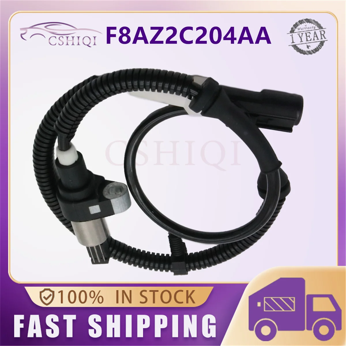 

F8AZ2C204AA Front Left Right ABS Wheel Speed Sensor F8AZ2C204AB YW1Z2C20AA For Ford Crown Victoria Lincoln Mercury Grand Marquis