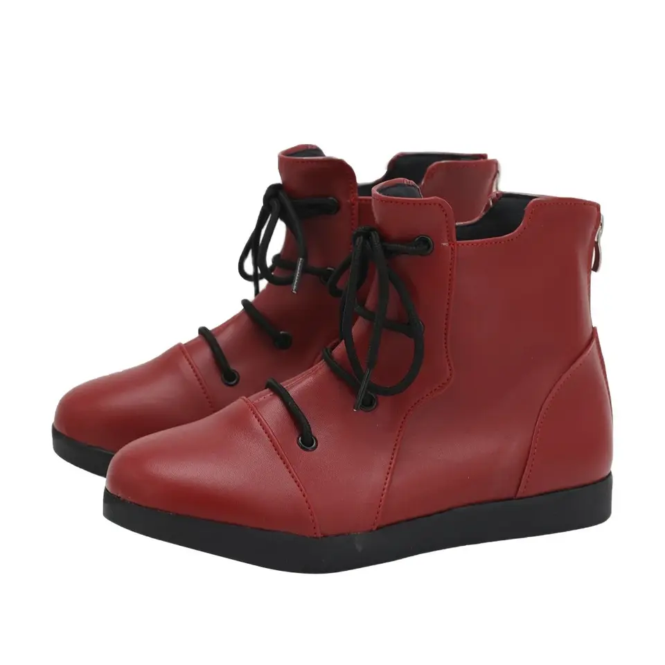 Stivali Cosplay Itadori Yuji Uomo – Scarpe Rosse In PU Per Halloween, Feste A Tema E Performance Teatrali - copertina