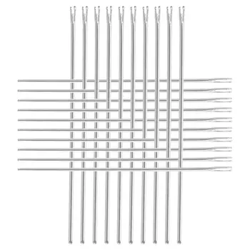 20-teiliges Set Haarwurzelwerkzeug für DIY-Haaraccessoires, Quiltnadeln, lange Nadeln, Polsterarbeiten, Nähen, Sticken 10 best sales Werkzeug zum Wiederverwurzeln - №7