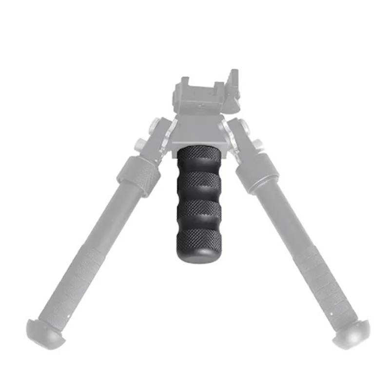 Tactical V8 Bipod Parts, Stable Feet Spike, Vertical Handle, Comfortable Grip, Quick Install for V8 Atlas, Hunting Accessories