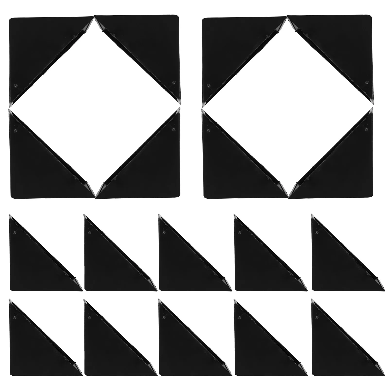 

20 шт. пластиковых L-образных защитных уголков для мебели, бамперы для защиты краев при транспортировке и для домашней безопасности