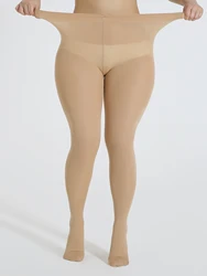 Women's Classic Transparent Solid Color Fashion Sexy Breathable Versatile Pantyhose Skin Tone 1 Pack