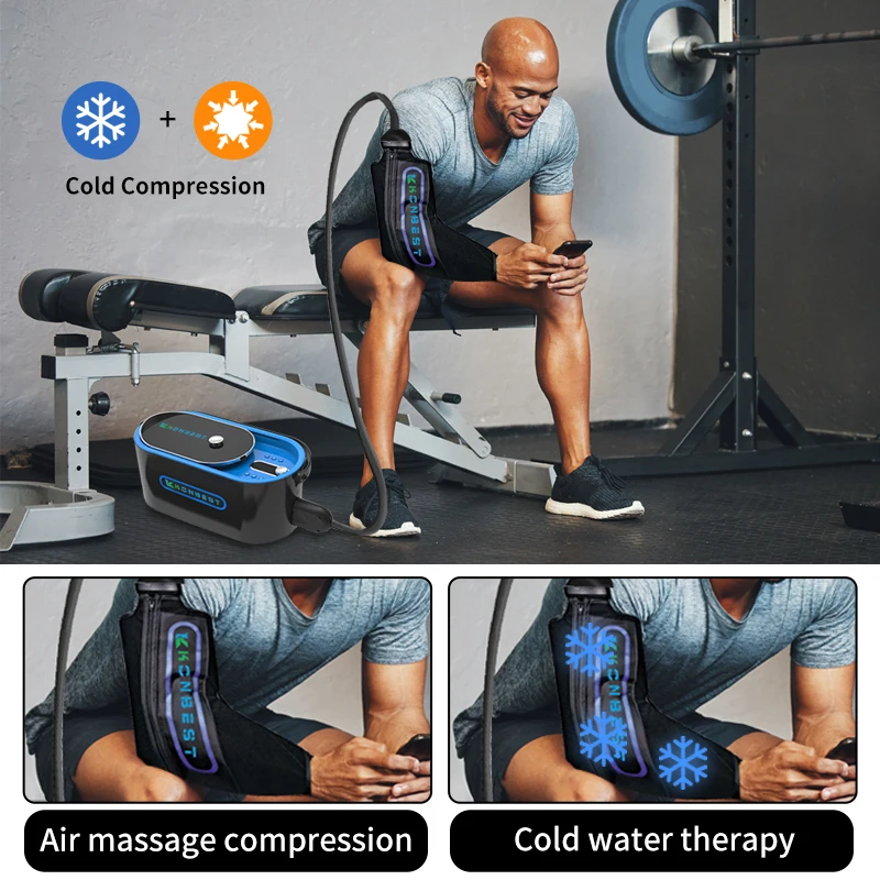 Custom Cold Compression Therapy for Post-Surgery Leg Recovery 5-120mins Timing Control Ice
