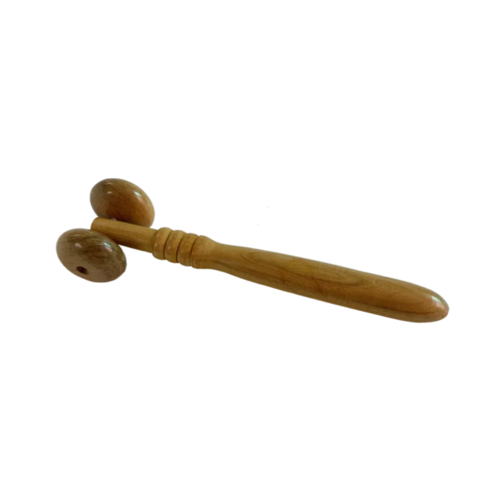 

Портативный скребок Гуаша из сандалового дерева для похудения лица, массажный ролик для лифтинга лица, унисекс