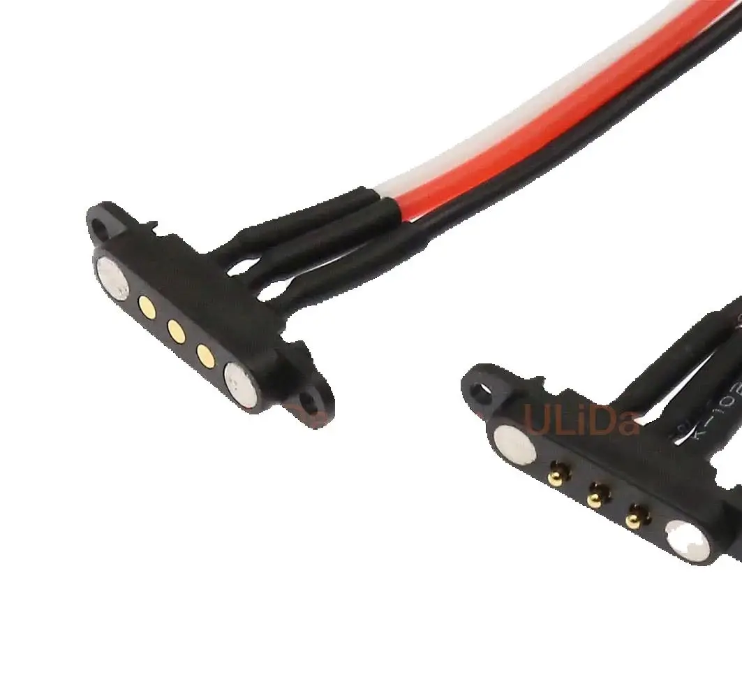 1pcs Magnetic Snap-on ZH1.5 Extension Cable Wire for RC Models Boat Drone Agriculture UAV Toys Car Helicopter fpv
