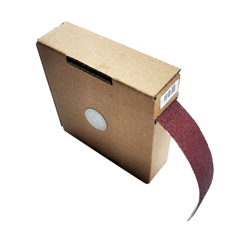 

Abrasive Sandpaper Pack Sand with Dispenser Drawable Emery Cloth Roll Polishing Sander for Wood working Car Metal Polish