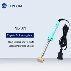 SL-503 30W Repair Soldering Iron OCA Electric Shovel Knife Phone LCD Screen Polarizing Shovel Remove Glue Clean Shovel Tools