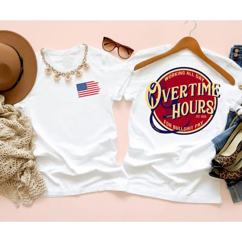 Kaos Jam Lebihan Pekerjaan Orang Kaya Utara Richmond Oliver Anthony Un