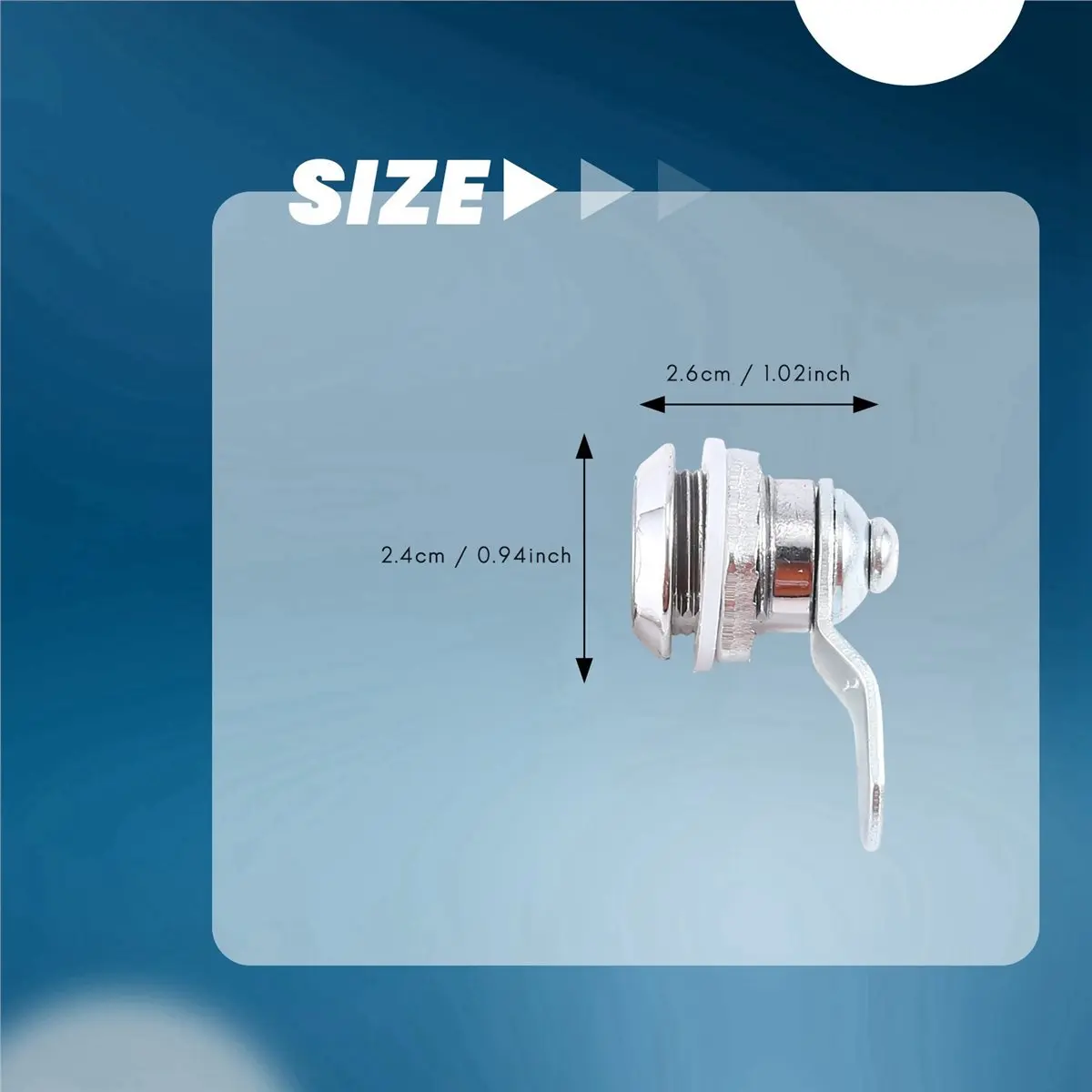 ~PERFECT}Useful Cam Locks for Lockers,Cabinet Mailbox,Drawers, Cupboards + keys