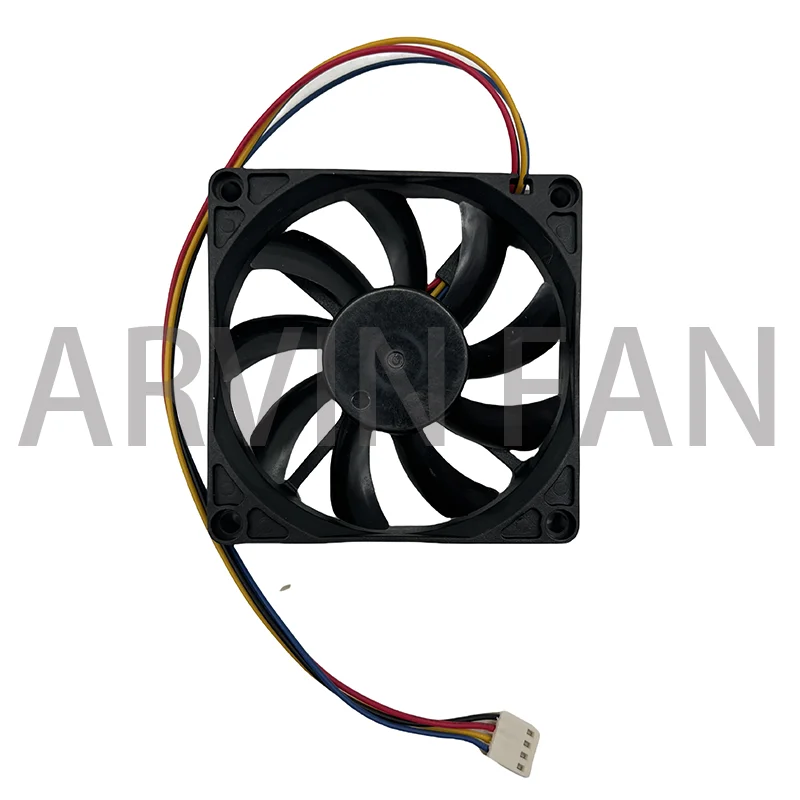 New EFC0812DB 8CM 80MM 8015 8*8*1.5CM 80*80*15MM 12V 0.5A 4-wire PWM Cooling Fan