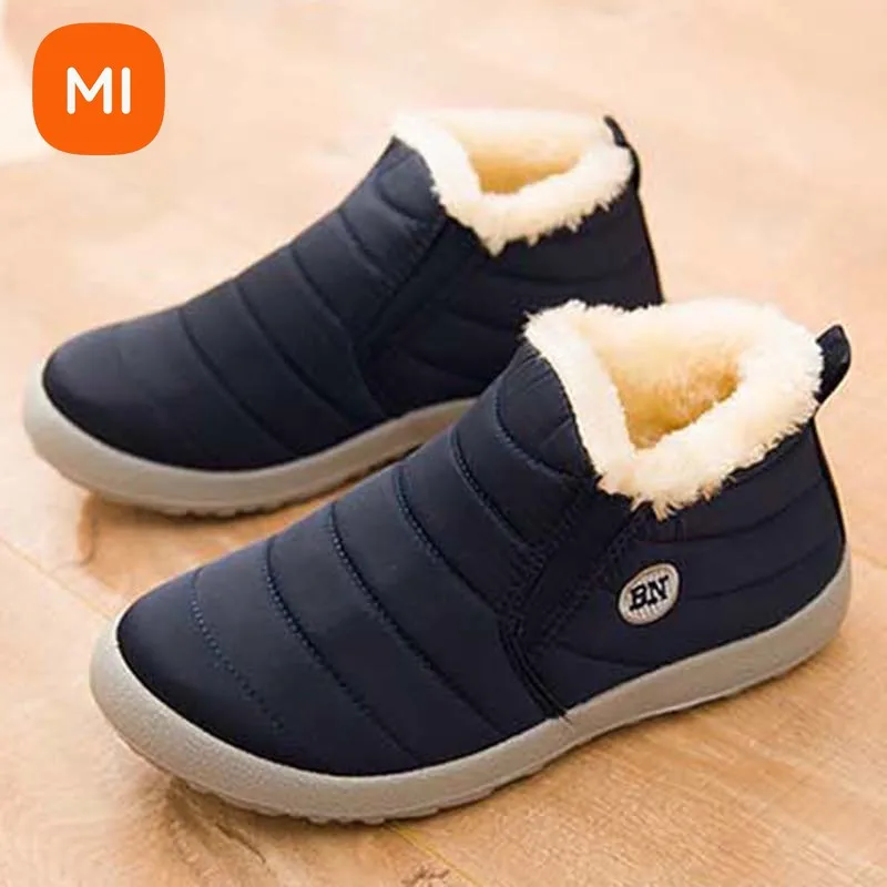 Xiaomi Women Sneakers Shoe Winter Platform Sneakers Flats Slip on Soft Ladies Casual Shoes Flats Oxford Shoes Plus Size Moccains