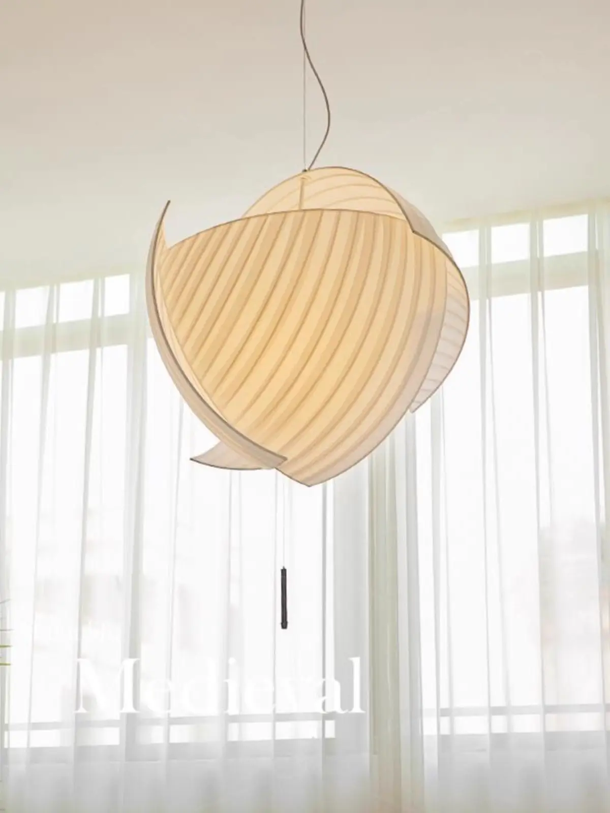 

Японские подвесные светильники в стиле Ваби-Саби для ресторанов, кафе, чайных, кабинетов, лофтов, гостиных – простые тканевые декоративные лампы