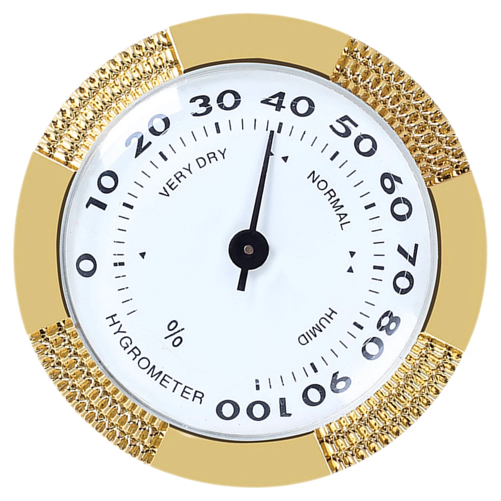 

Stylish Small Cigar Hygrometer Precise Humidifier Accessory for Cigar Cases and Musical Instruments Versatile Usage