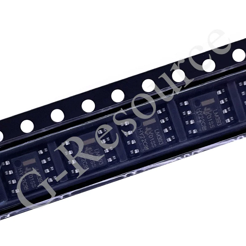 (50pcs) LM393DR LM393 Chip Dual Voltage Comparator Patch SOP-8