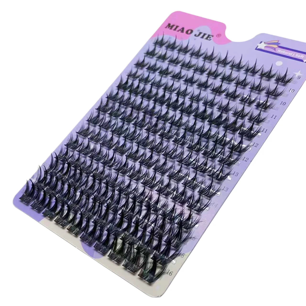WINKLURE Manga Wimpernbüschel Wispy Wimpernverlängerungen Anime Wimpern-Cluster-Kit Spiky Wimpernbüschel D-Curly Einzelwimpern – Detail 7