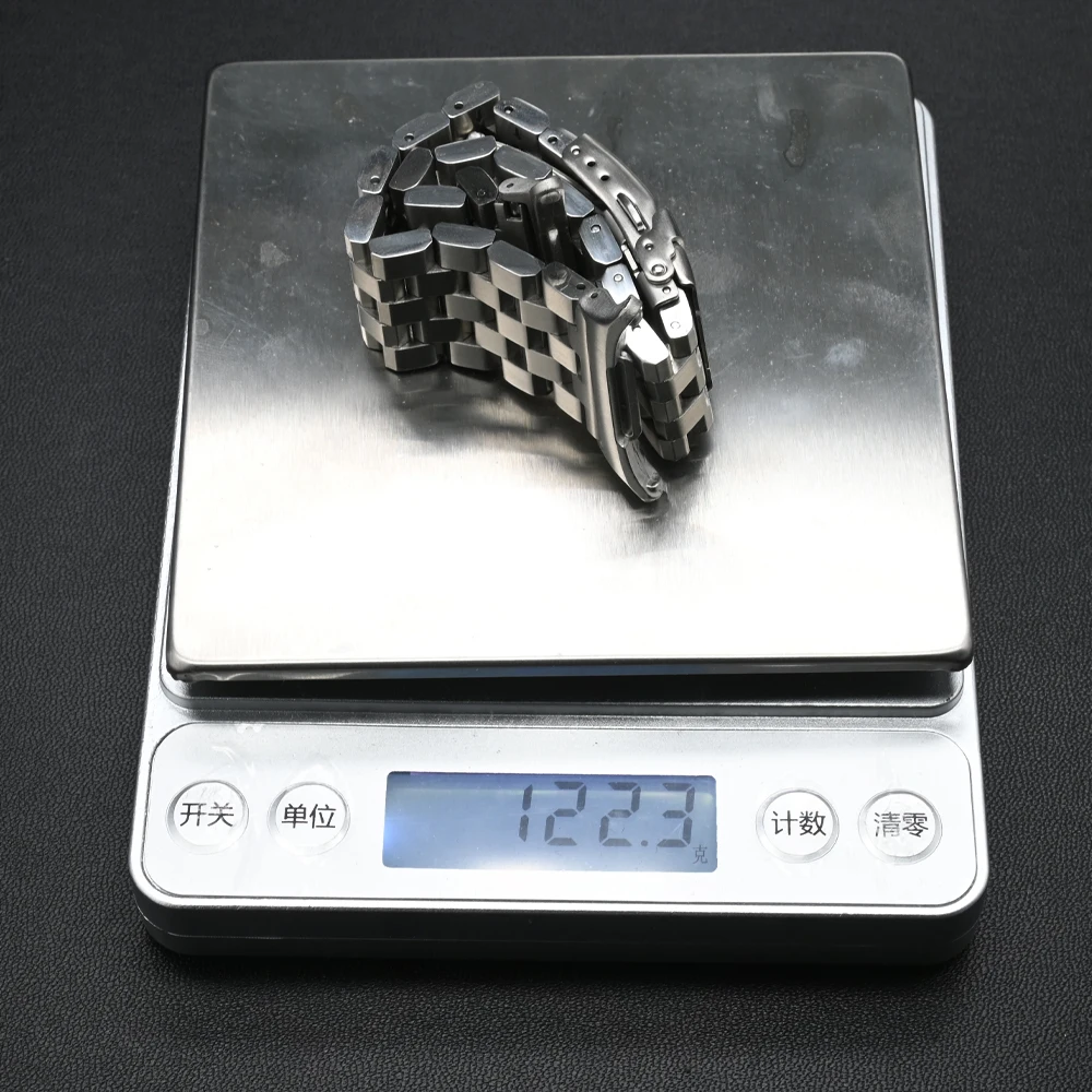 Ремешок из нержавеющей стали для Samsung Watch 7 Ultra 47 мм, деловой металлический браслет с изогнутым концом для Galaxy 7 47 мм