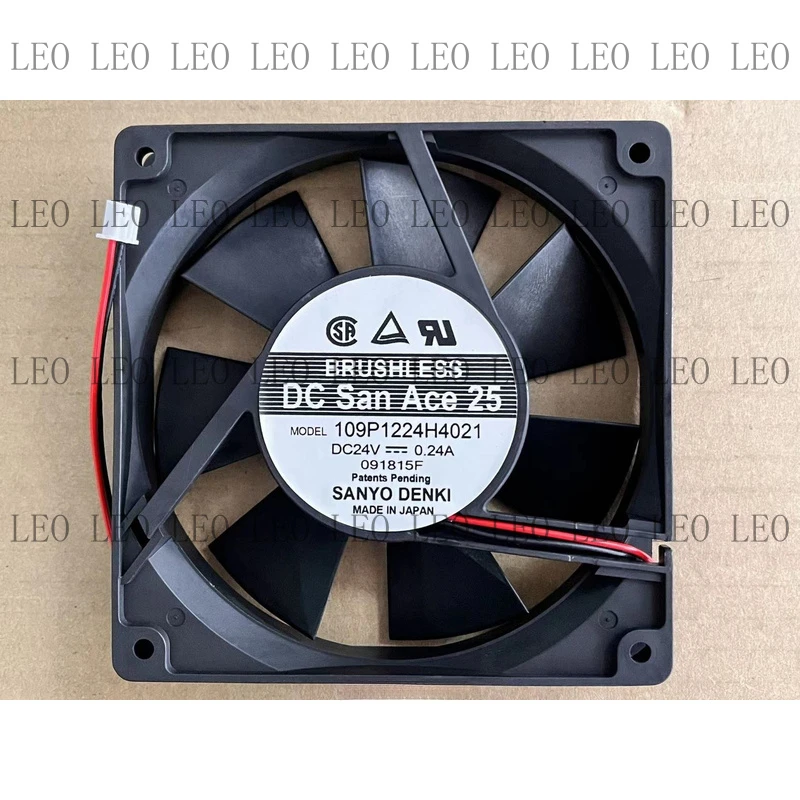 MY For Sanyo 12025 109P1224H4021 24V 0.24A 2-wire ball bearing Inverter cooling fan