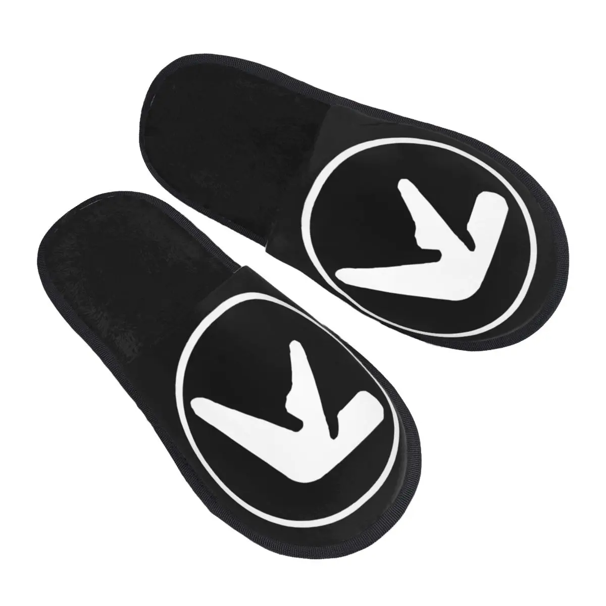 Custom Aphex Twin Cozy Scuff With Memory Foam Slippers Women Hotel House Shoes