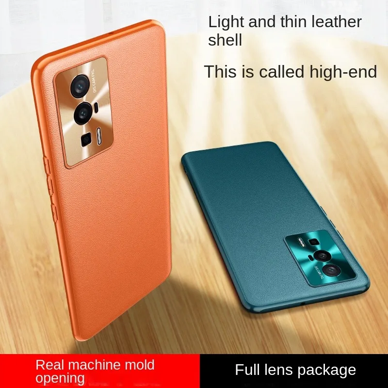 For Xiaomi POCO F5 Pro Case Luxury Vegan leather Grain Matte Protective Back Cover Case For Xiaomi POCO F4 X4 GT M4 Pro F3 shell