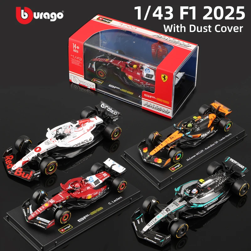 【専用】 ブラーゴ F1 1/43 2025 ミニカー 4台セット ブラーゴ 1/43 2025 F1 モデル ヘルメット付き 合金製 ミニチュア ダイ