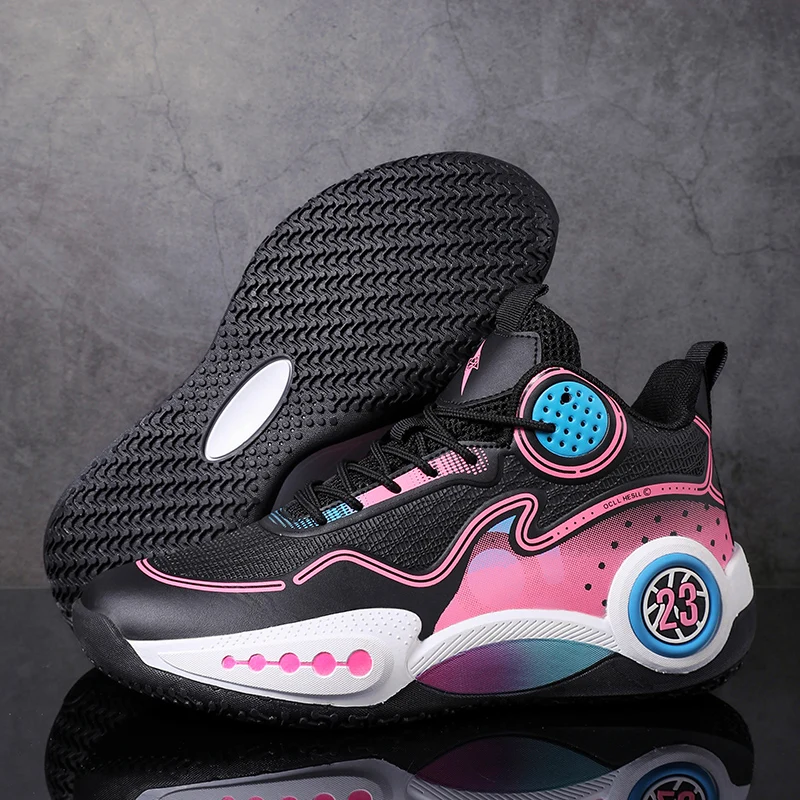 

2025 Explosions Men's Shoes Wear-resistant Basketball Shoes Men's Shoes genuine goods sneaker Autumn Men's Anti-slip Sneakers