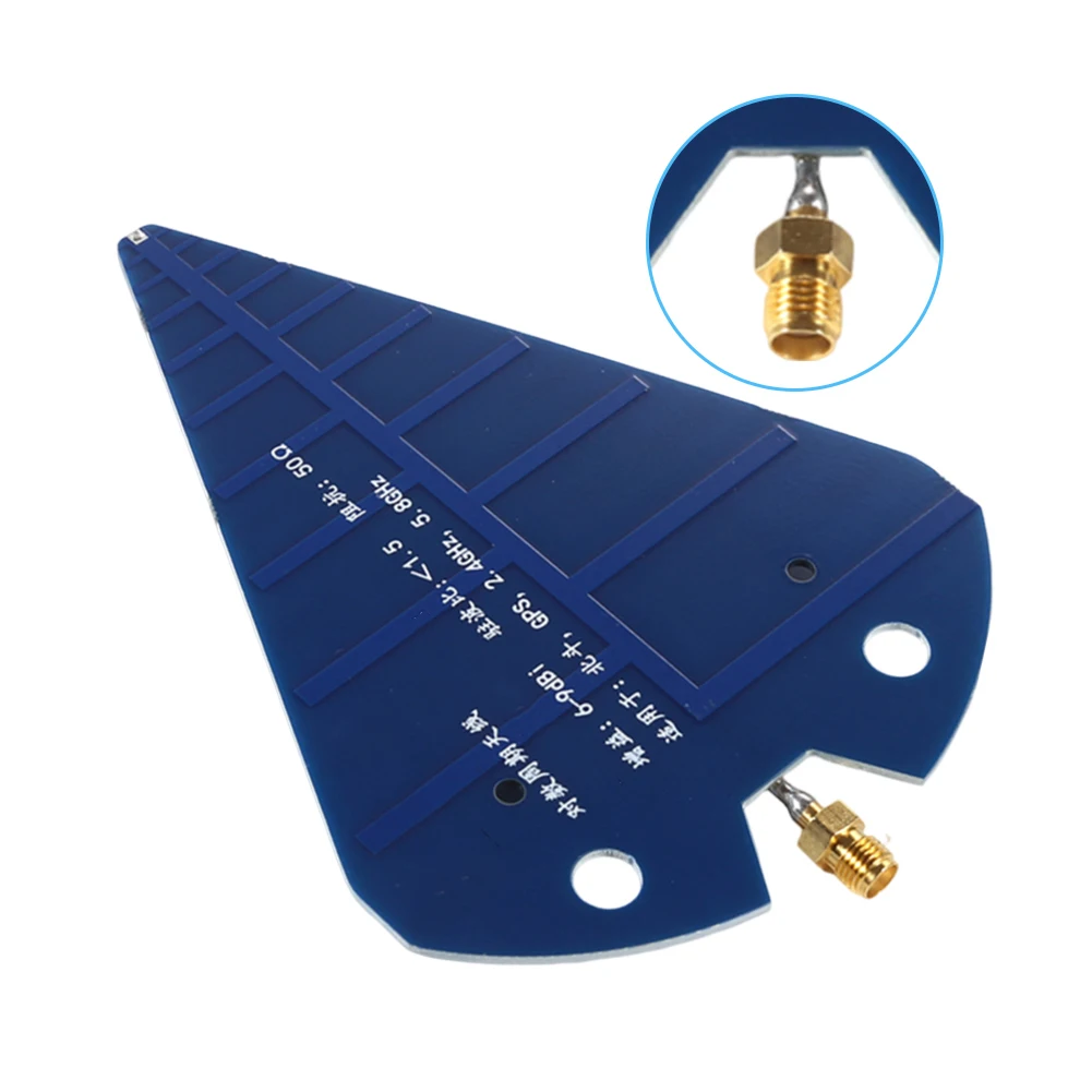 HT5 13MHz-10GHz UWB Log-Periodische Antenne Lineare Polarisation Richtungsverstärkung 6dBi Für Spektralanalyse Signaltestwerkzeug