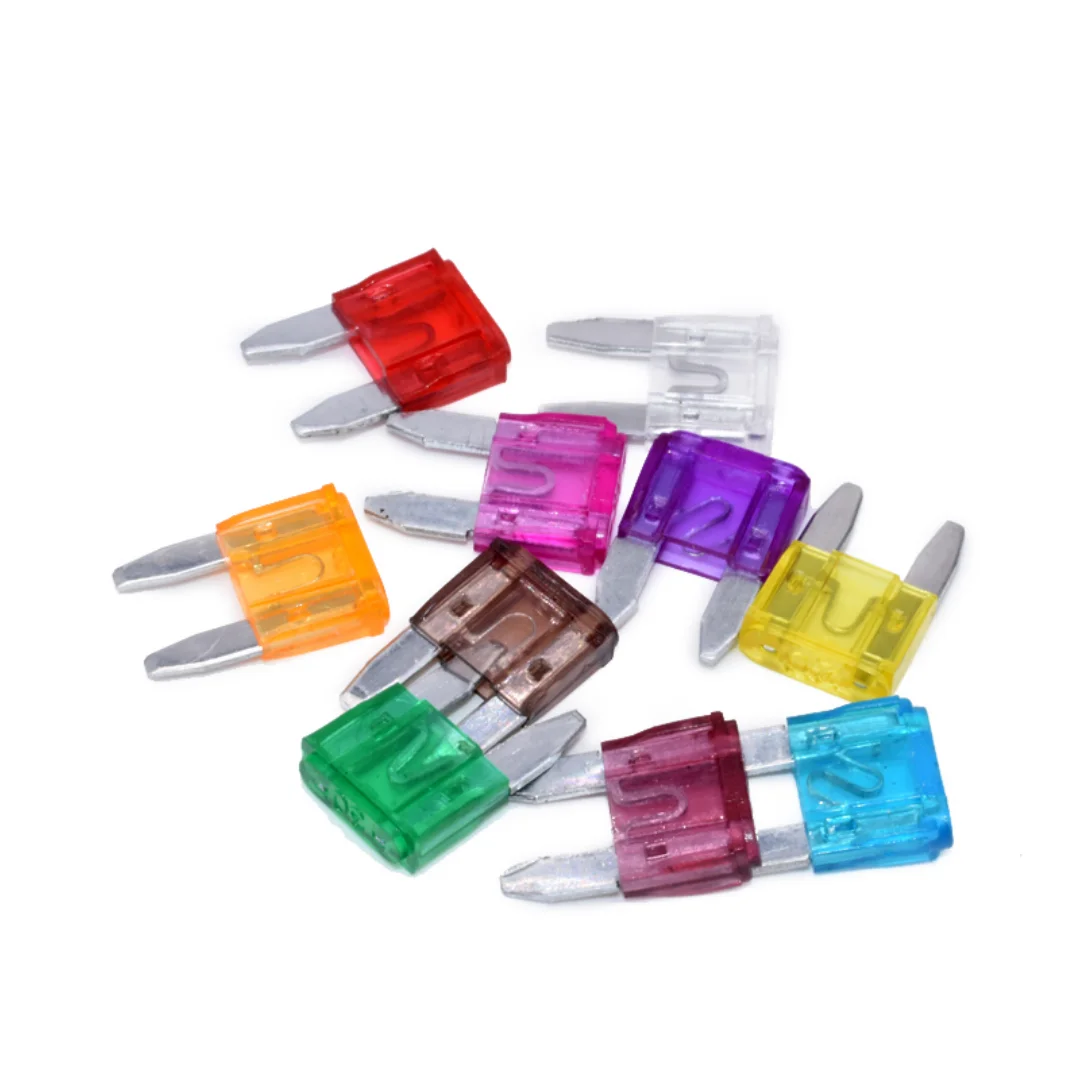60/30pcs 5A/10A/15A/20A/25/30A Small Mini Car Fuses Set Mixed Mini Standard Blade Fuse for Auto Truck Automotive Boat