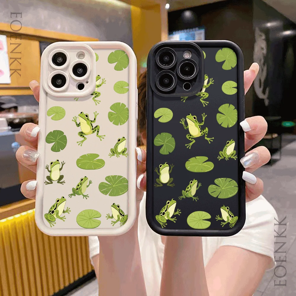Summer Style Cute Frog Phone Case For iPhone 16 15 14 13 12 11 Pro Max Plus/Mini Shockproof Scratch proof Soft Protect TPU Cover - AliExpress 202192403 Summer Style Cute Frog Phone Case For iPhone 16 15 14 13 12 11 Pro Max Plus/Mini Shockproof Scratch proof Soft Protect TPU Cover - AliExpress 202192403
