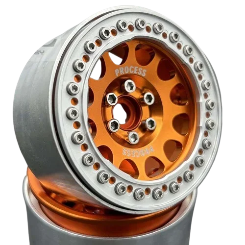 Metal Wheels OMF 1.9-inch for 1/10 RC Crawler Car Traxxas TRX4 Defender AXIAL SCX10 RC4WD 90046 Accessories