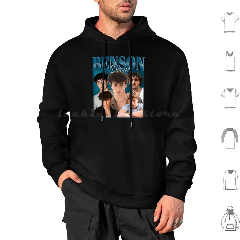 Benson Boone Hoodies Long Sleeve Benson Boone Benson Boone Beautiful Things Singer Song Benson Boone Tour Ghost Town