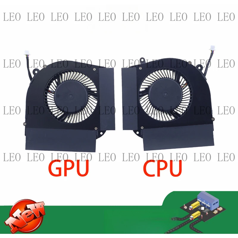SS  Laptop Cooling Fan R128018SU for GIGABYTE AORUS 17 YA RX7Y9