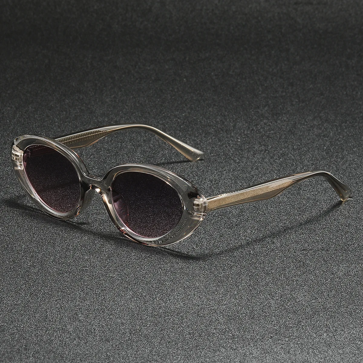 Neue TR-Sonnenbrille mit ovalem Kernbein, 2025, Persönlichkeit, neue Hip-Hop-Brille, Ins-Stil, Straßenfotografie, trendige Sonnenbrille