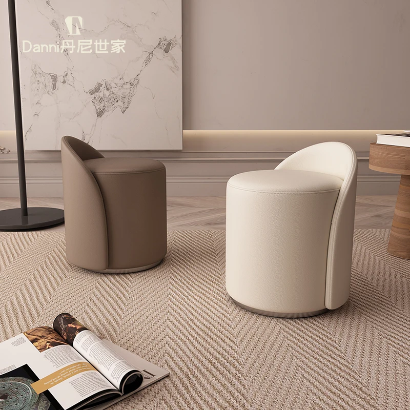 

Furniture for small-sized apartments stool living room home shoe changing stool dressing chair makeup chair