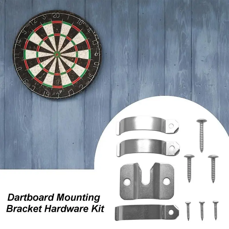 Dartboard Mounting Bracket Kit Mounting Hardware Kit Holder Display Bracket And Screws Hardware Kit Screws Wall Dart Accessories