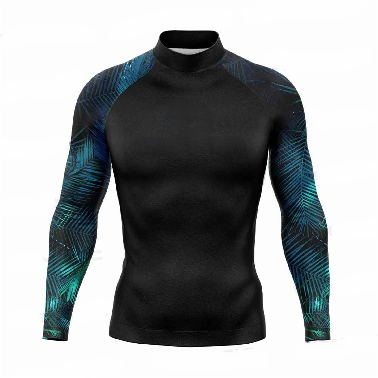 

2026Rashguard Surfing Shirts Men's Long Sleeve Sun Screen Surf Sweatshirt UV Protection Swimwear