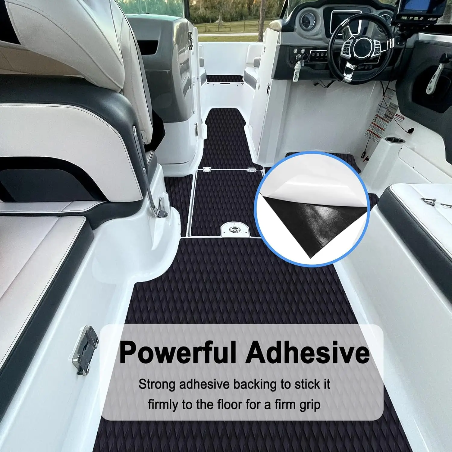 2400x450x5mm diamante eva espuma tração almofada sup antiderrapante barco marinho deck piso folha auto-adesivo iate caiaque jet ski esteira