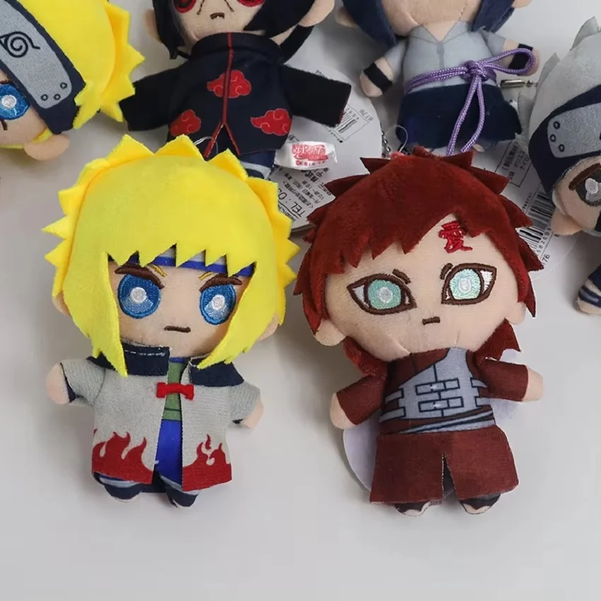 10 cm Anime Naruto Shippuden Perifere Hanger Kakashi Naruto Pluche Tyoy Sleutelhanger Rugzak Ornament Sieren Knuffel Kerstcadeaus