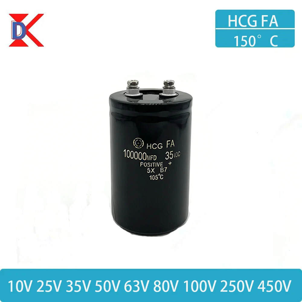 Hitachi CD135 Aluminum Electrolytic Capacitor Screw Terminal 10V To 450V 5600UF-8200UF Inverter