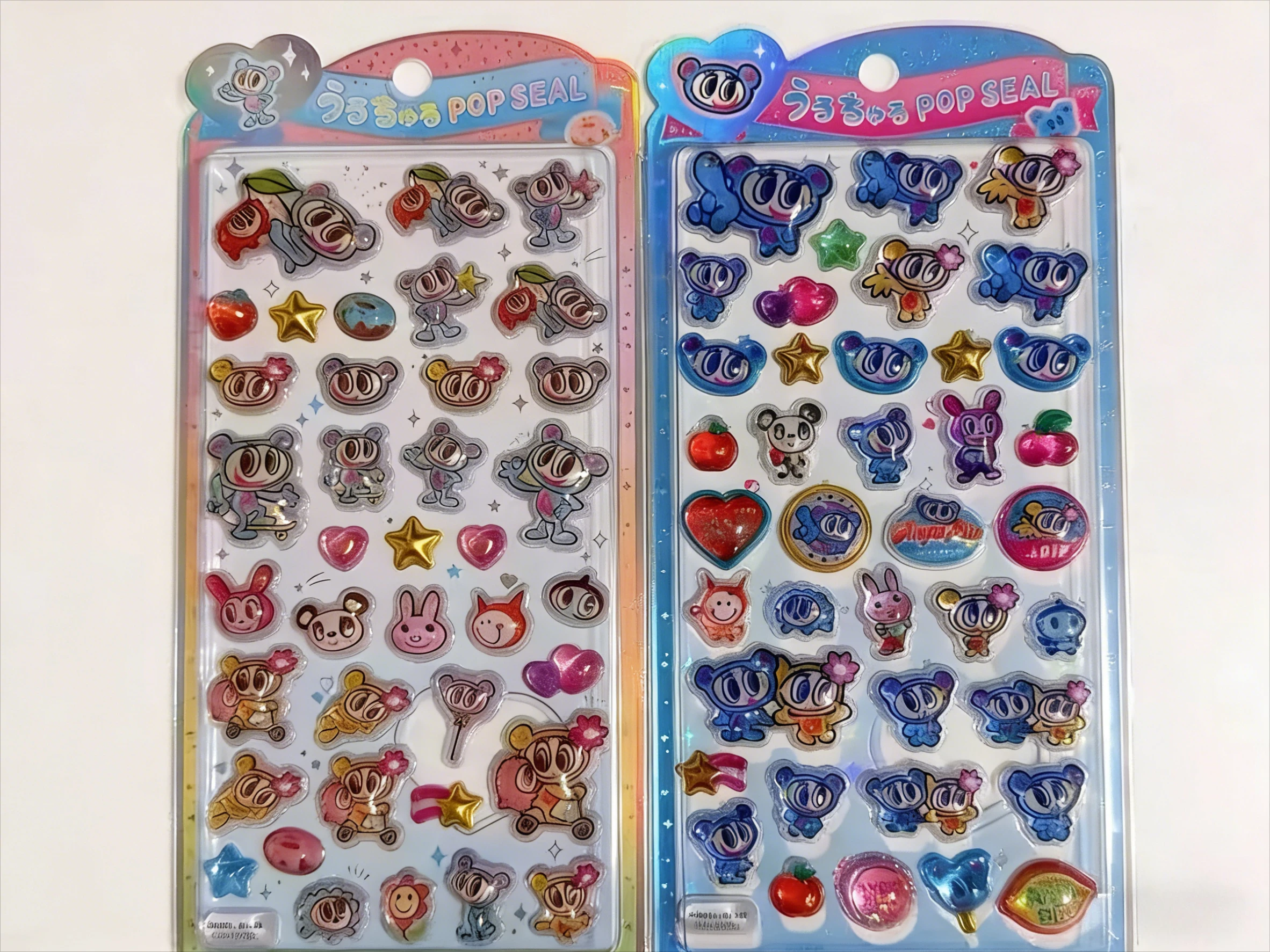 Neue Engel-Blaue 3D-Relief-Aufkleber, Kleine Fee Dekorative Sticker, Handyhüllen, Büro-Schreibtisch-Dekorationen, Schülerpreise