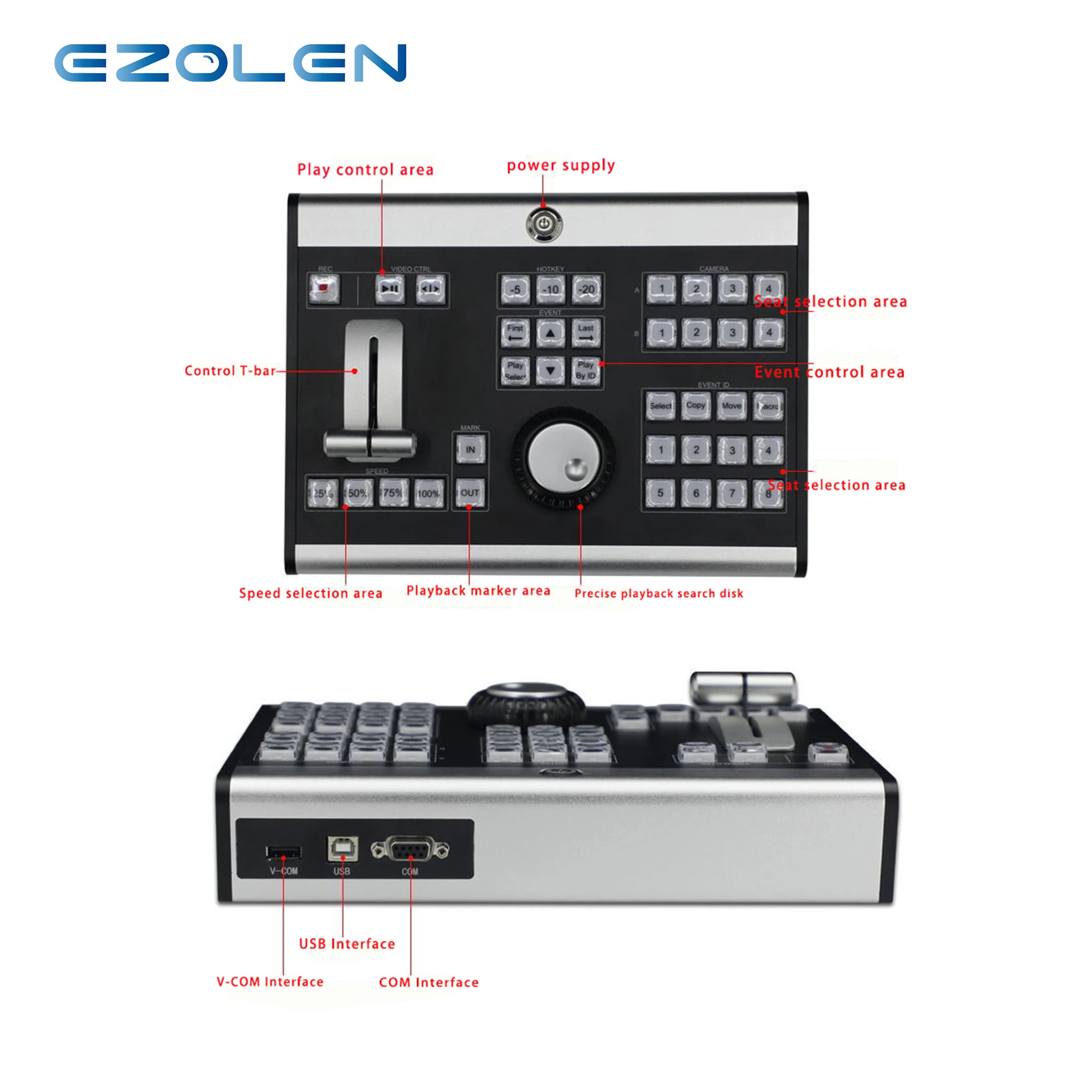 vMix Slow Motion Replay Playback Video Switcher Mixer from EZOLEN