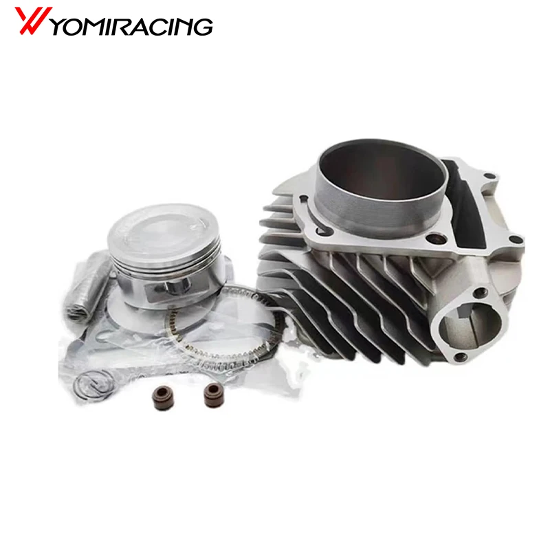 Kit de cilindro de Motor de motocicleta de 62,5mm, juego de Motor para 4 tiempos GY6 B GY7 170CC 180CC 200CC 1P63QML ATV180 Quad Motoblock de 4 ruedas