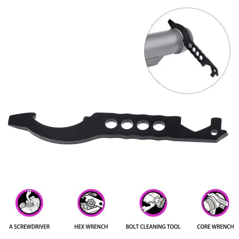 Tactics Multitasker Mini Wrench M4 Tools Maintenance Disassembly Wrench Bicycle Repair PEQ Buffer Tube Modification Tools